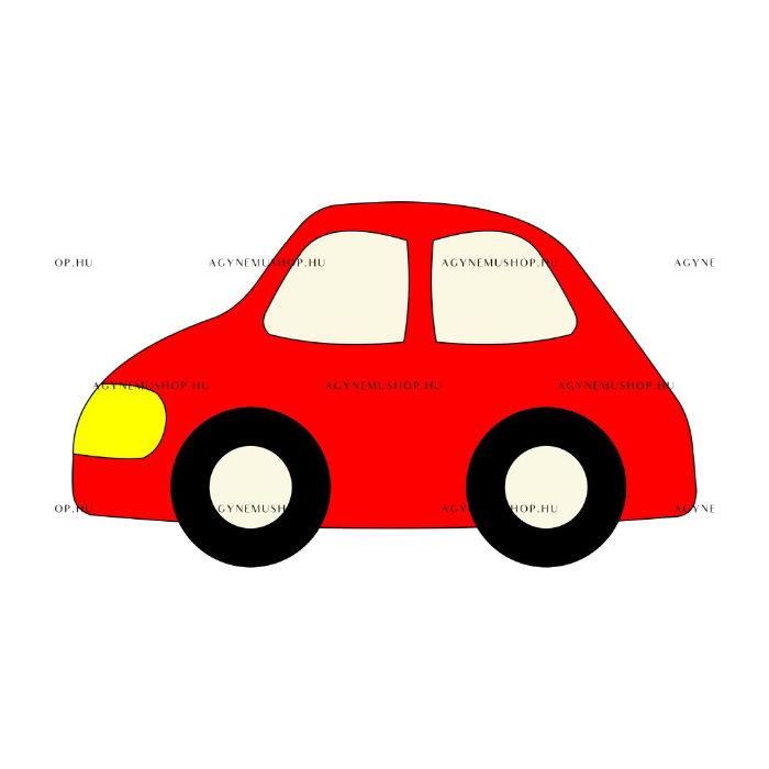 Autó vasalható ovis jel csomag (10db)
