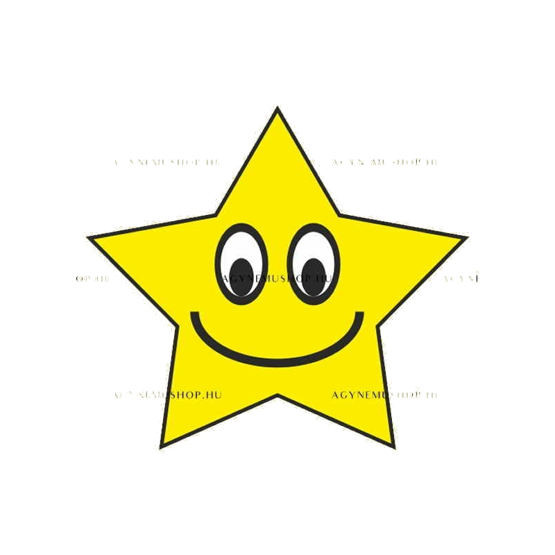 Csillag vasalható ovis jel csomag (10db)