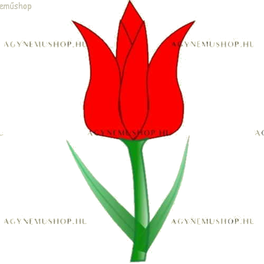 Tulipán vasalható ovis jel csomag (10db)